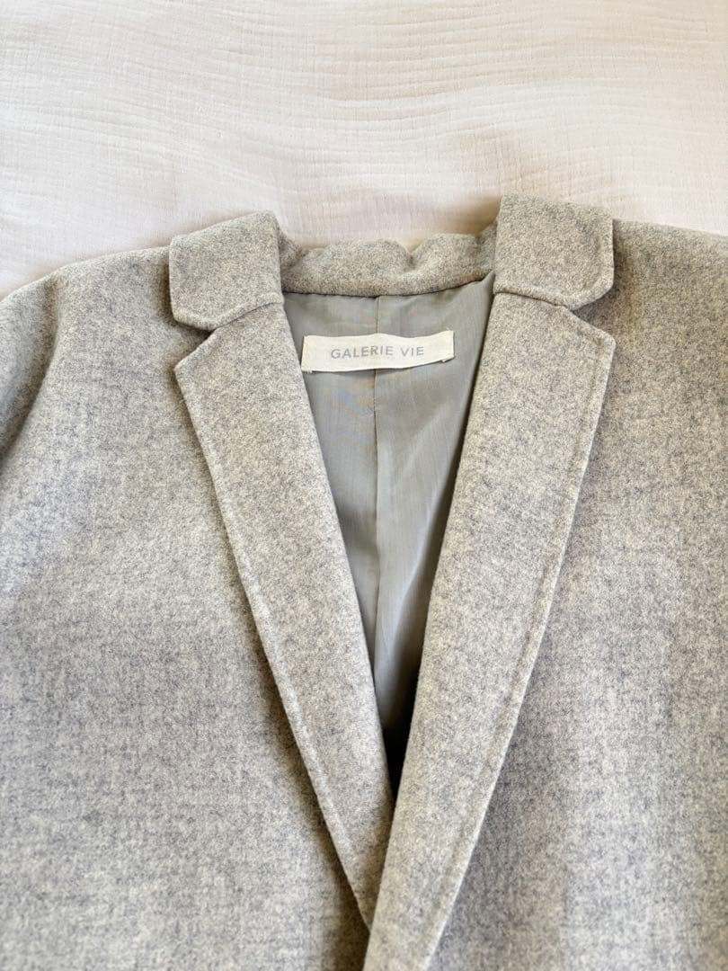 R様専用。GALERIE VIEライトメルトン チェスターコート