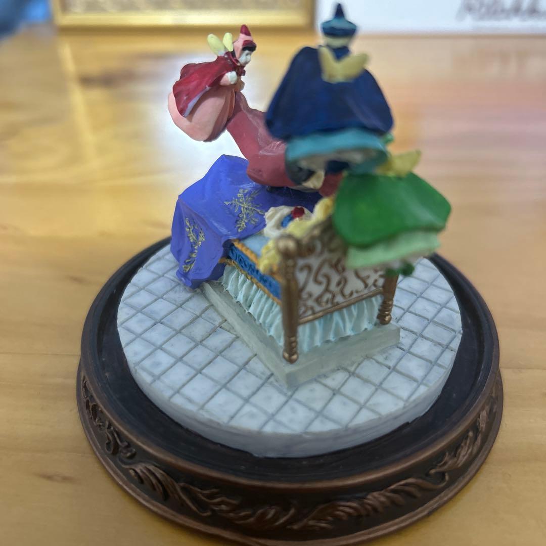 S*i様 ディズニー眠れる森の美女プリンセス プリンス 妖精 陶器 稀少