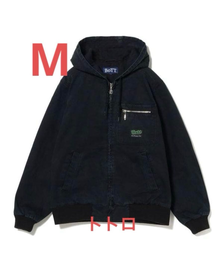 BOTT Hooded Field Jacket BLACK ジャケット M - メルカリ