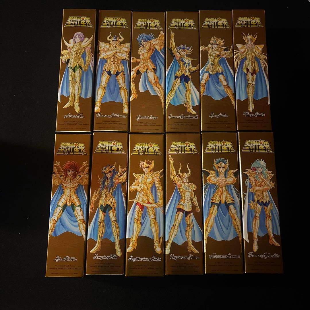 限定　聖闘士星矢×長濱ウイスキー　アマハガン 12本セット新品未開封 AMAHAGAN 聖闘士星矢シリーズ 12本セット : Kyoto Fine Wine and
