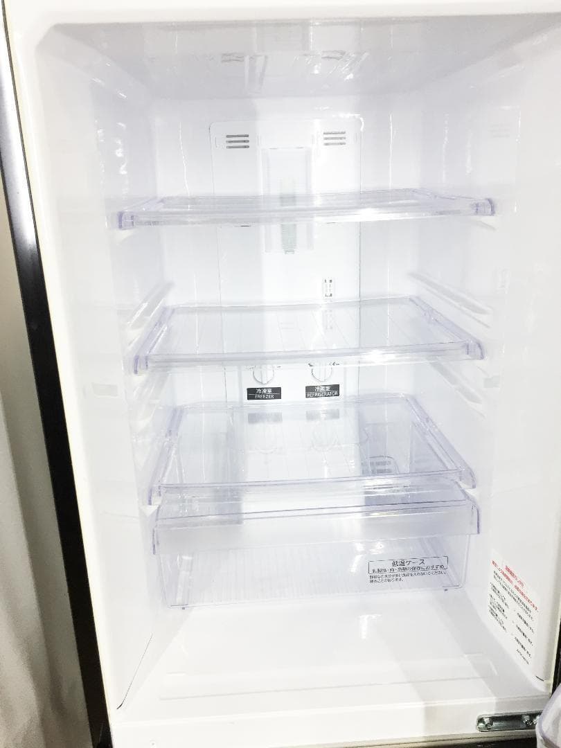 ◇三菱 146L ラウンドカット 2ドア冷蔵庫 【♢MR-P15W