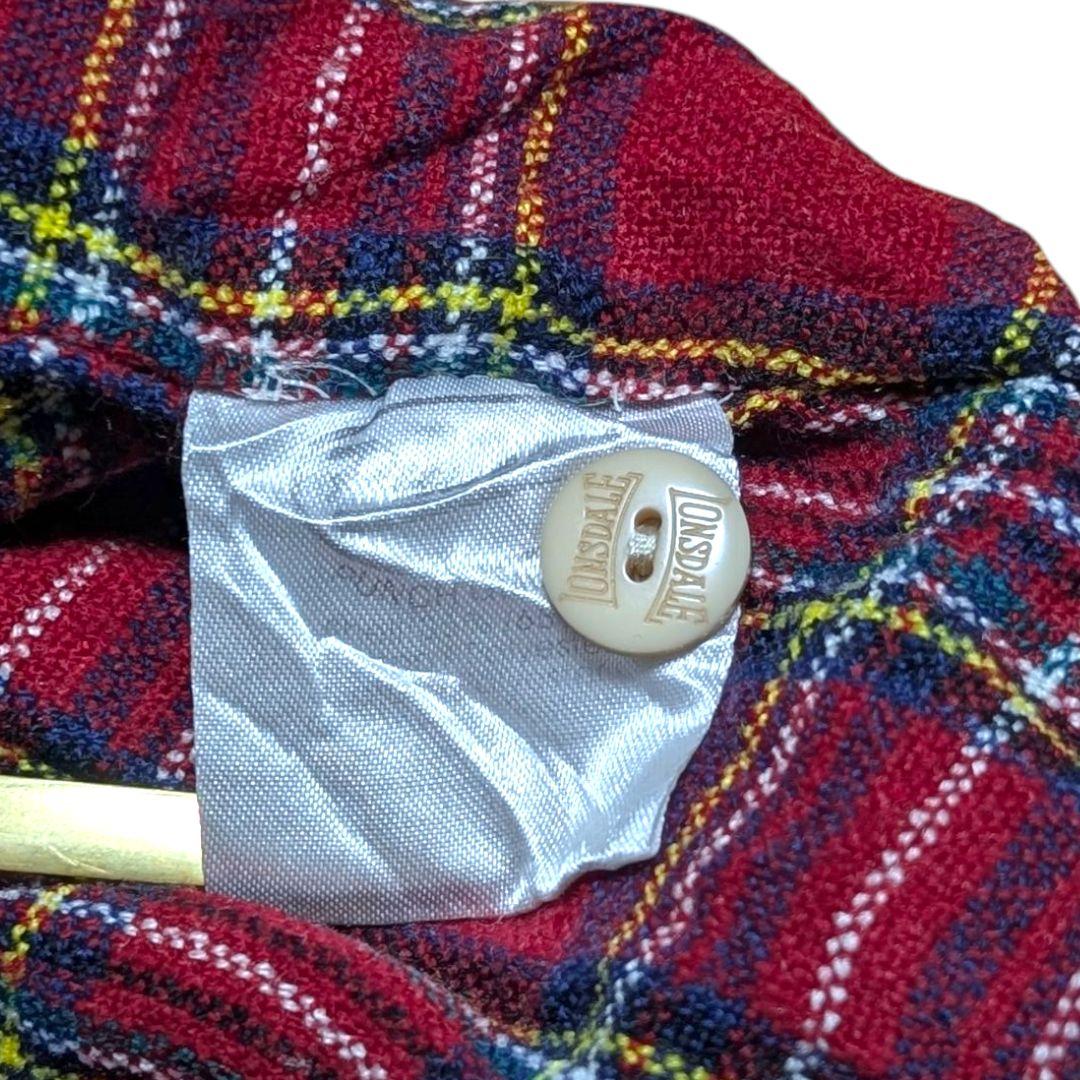 美品 LONSDALE G-9 ハリントンジャケット 短丈 ボックスシルエット