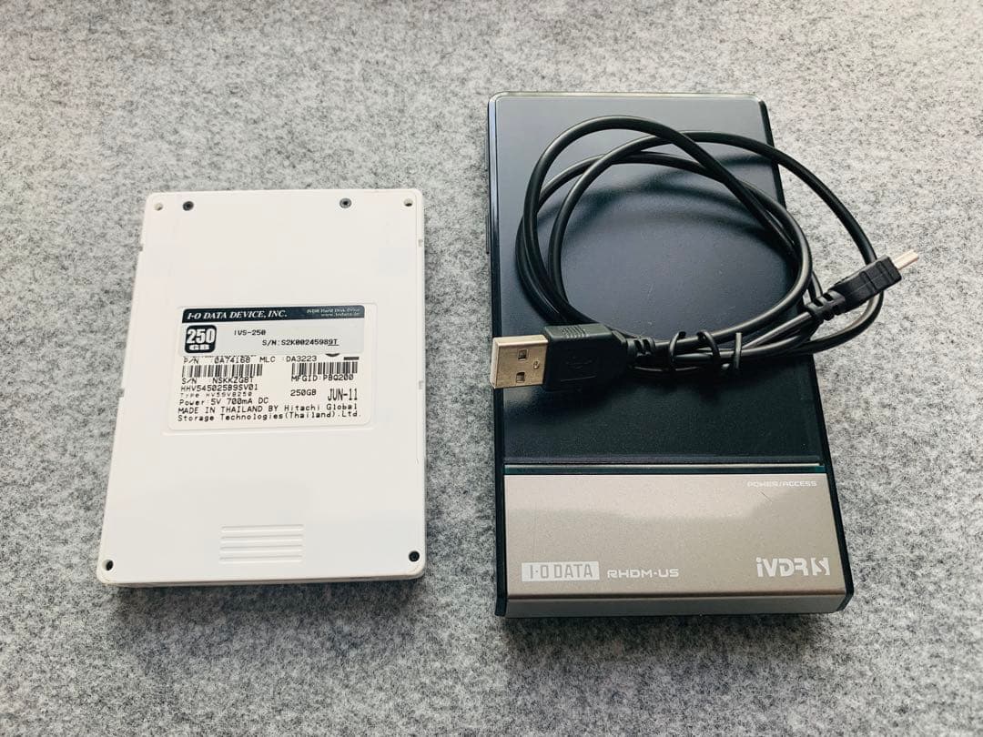 中古】RHDM−US/EX I-O DATA 中古】I-O DATA USB2.0対応iVDR-Sアダプター