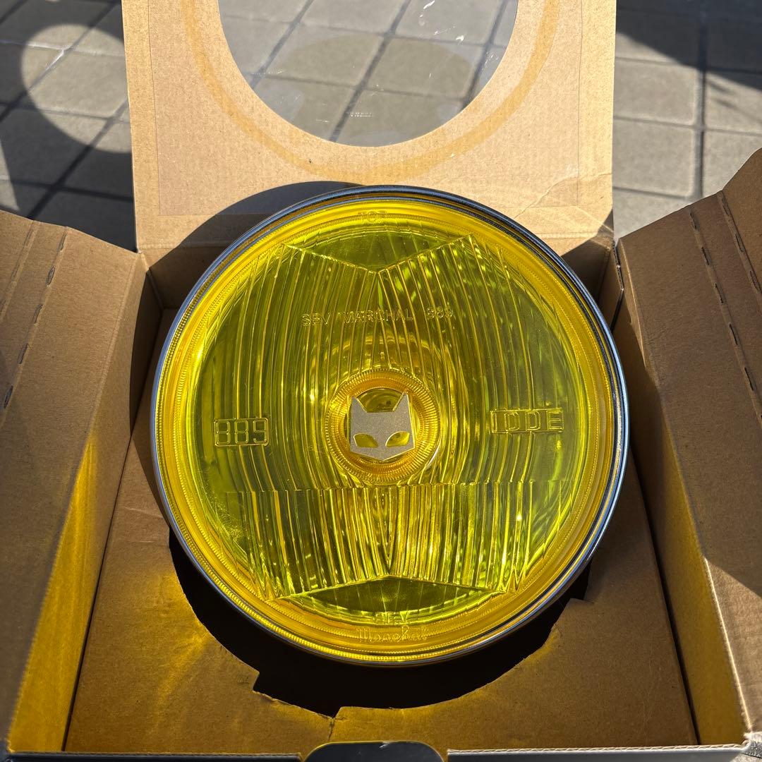 889ドライビングランプユニット 180Φ汎用 イエローレンズ マーシャル