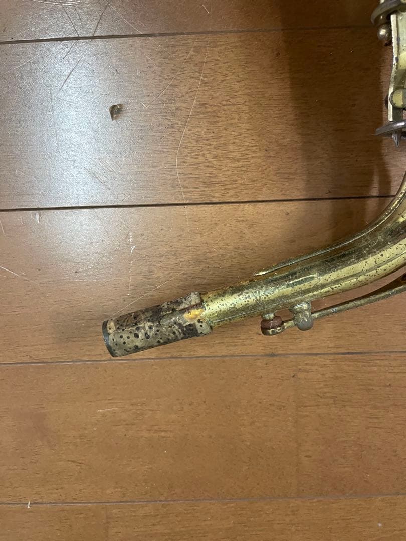 ②Nikkan アルトサックス　楽器　ゴールド