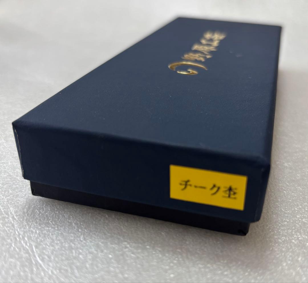 野原工芸　旧型シャープペンシル　チーク杢