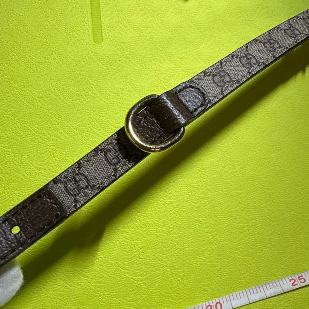 ⭐️GUCCI （グッチ） エクストラスモールペットカラー GG柄 首輪