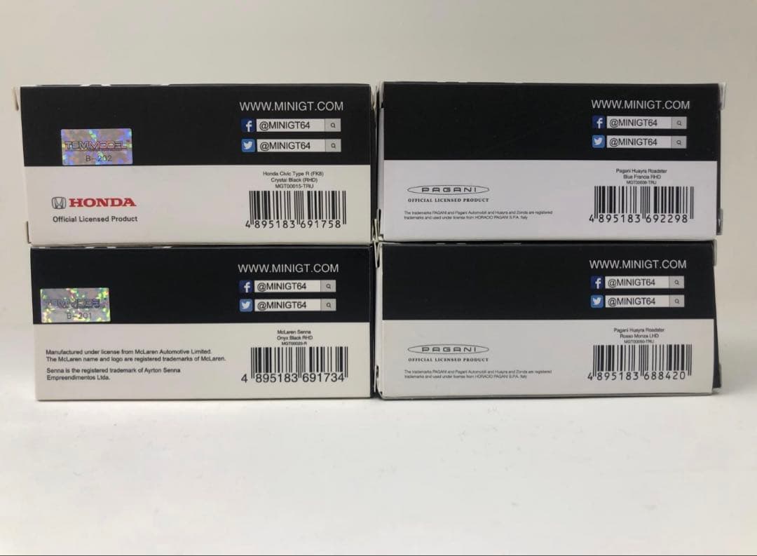 MINI GT 4台セット