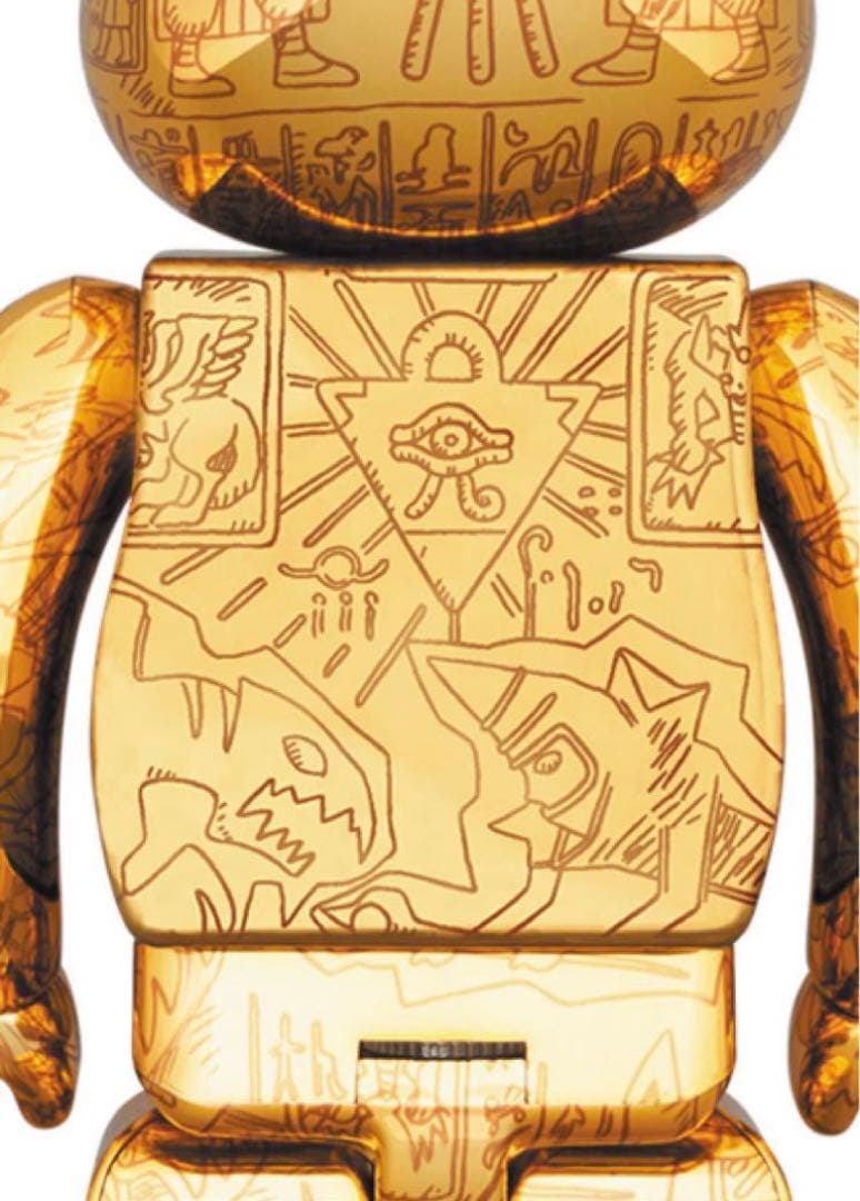 ベアブリック 遊戯王デュエルモンスターズ 400% BE@RBRICK ゴールド