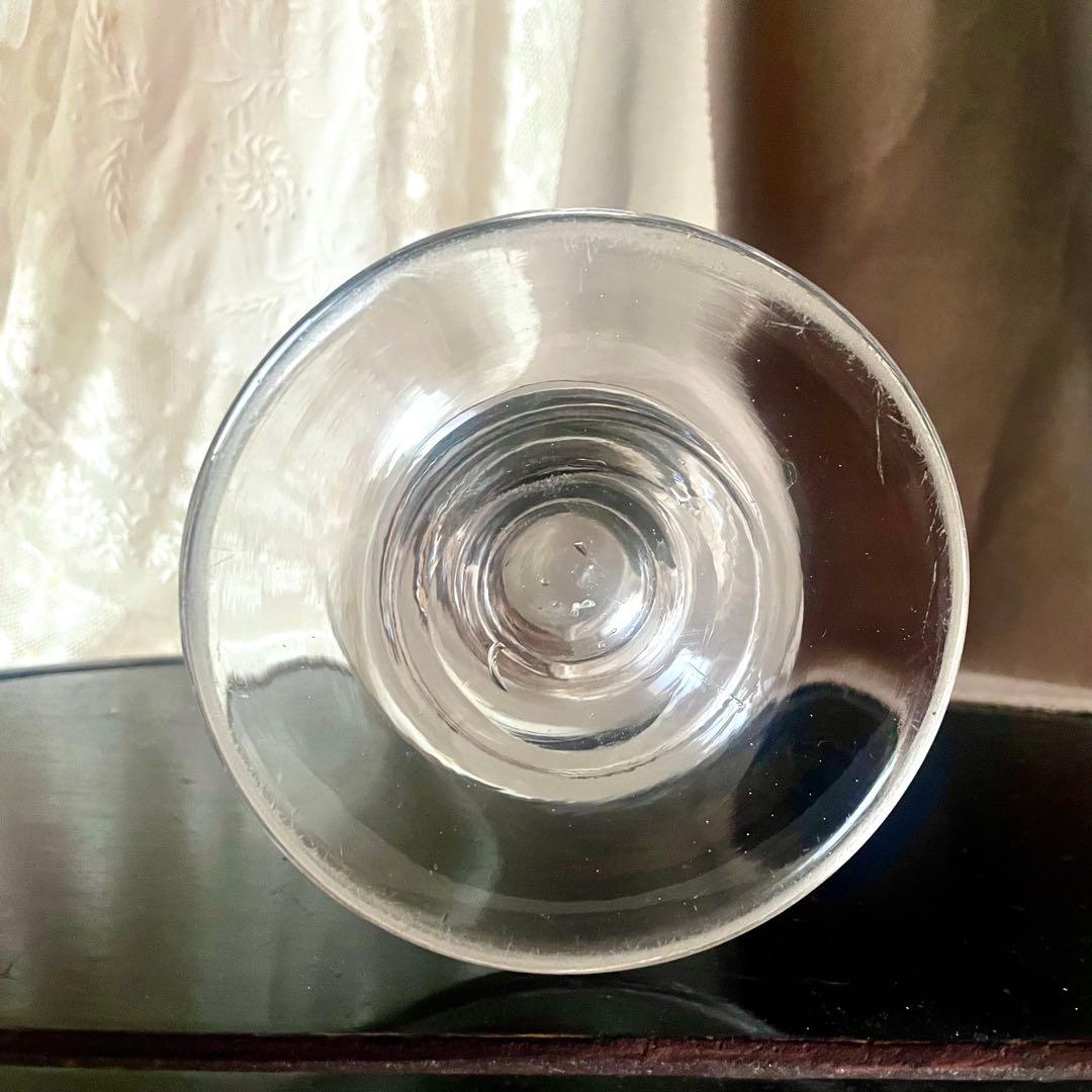 大きな蓋付きガラスボンボニエール お菓子入れ19世紀店舗什器フランス