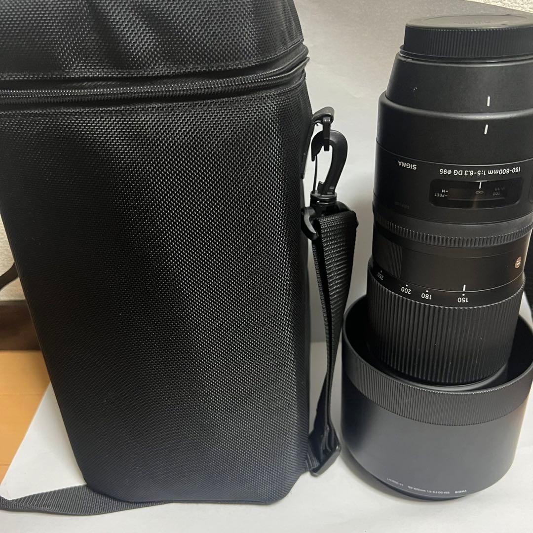 レンズ(ズーム) SIGMA 150-600mm f/5-6.3 DG OS HSM