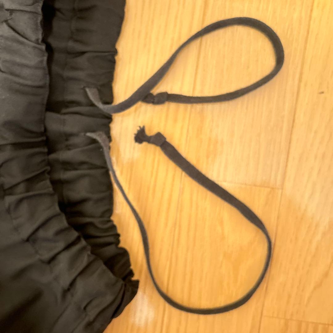 【値下げ】COMME des GARCONS　サルエルパンツ　レディース　XS黒