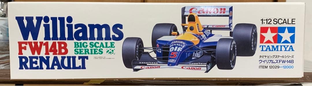 TAMIYA 1/12 ITEM 12029 ウイリアムズFW-14Bルノー