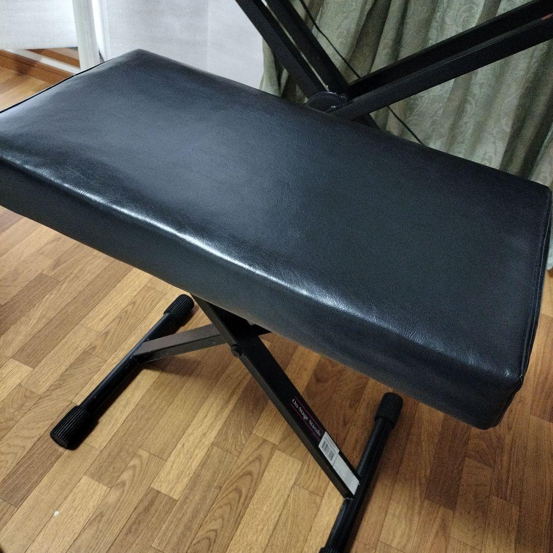 電子　ピアノ　いす　チェア 楽天市場】ピアノ椅子 ピアノイス 高さ46.5-54.5cm 調節可能 収納なし