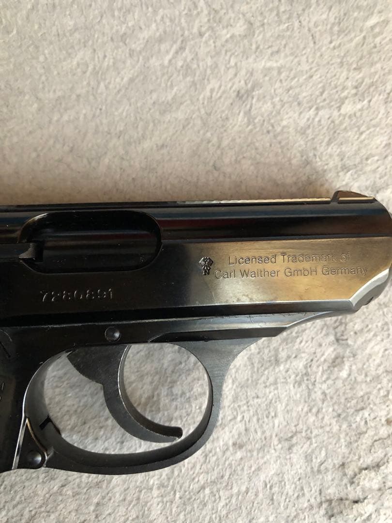 マルシン　ワルサーPPK WディープブラックABSモデルガン完成品