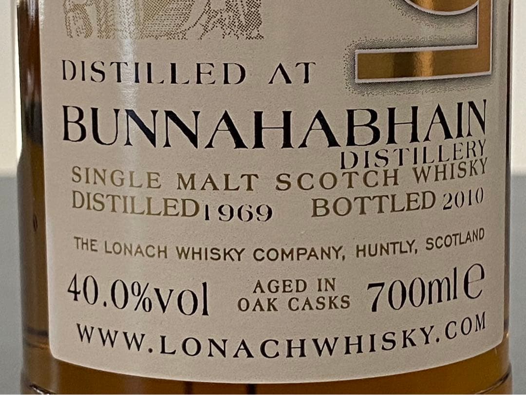 ダンカンテイラー ロナック ブナハーブン 40年 1969-2010 - メルカリ