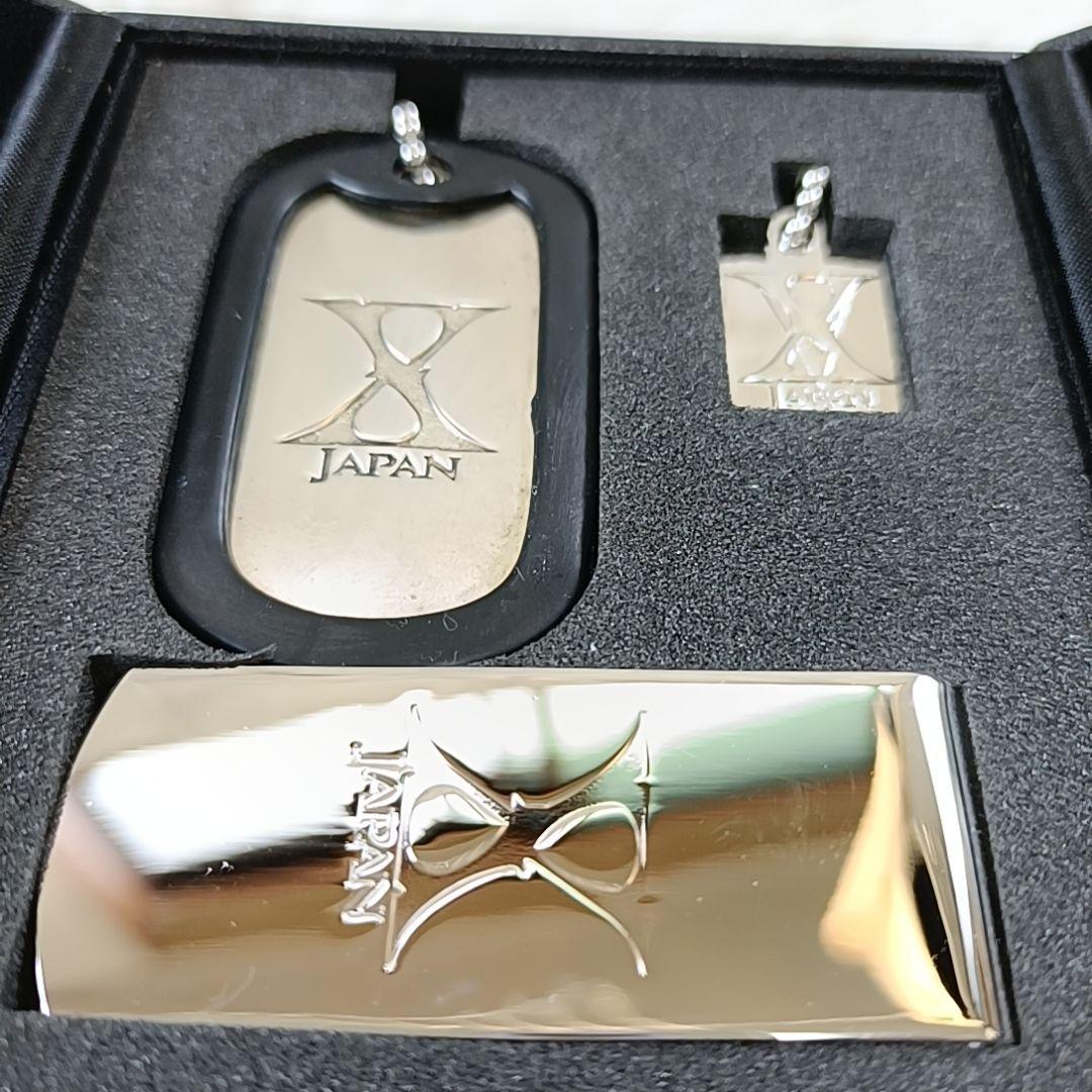 極希少✨555個限定 エックスジャパン ネックレス ドックタグ