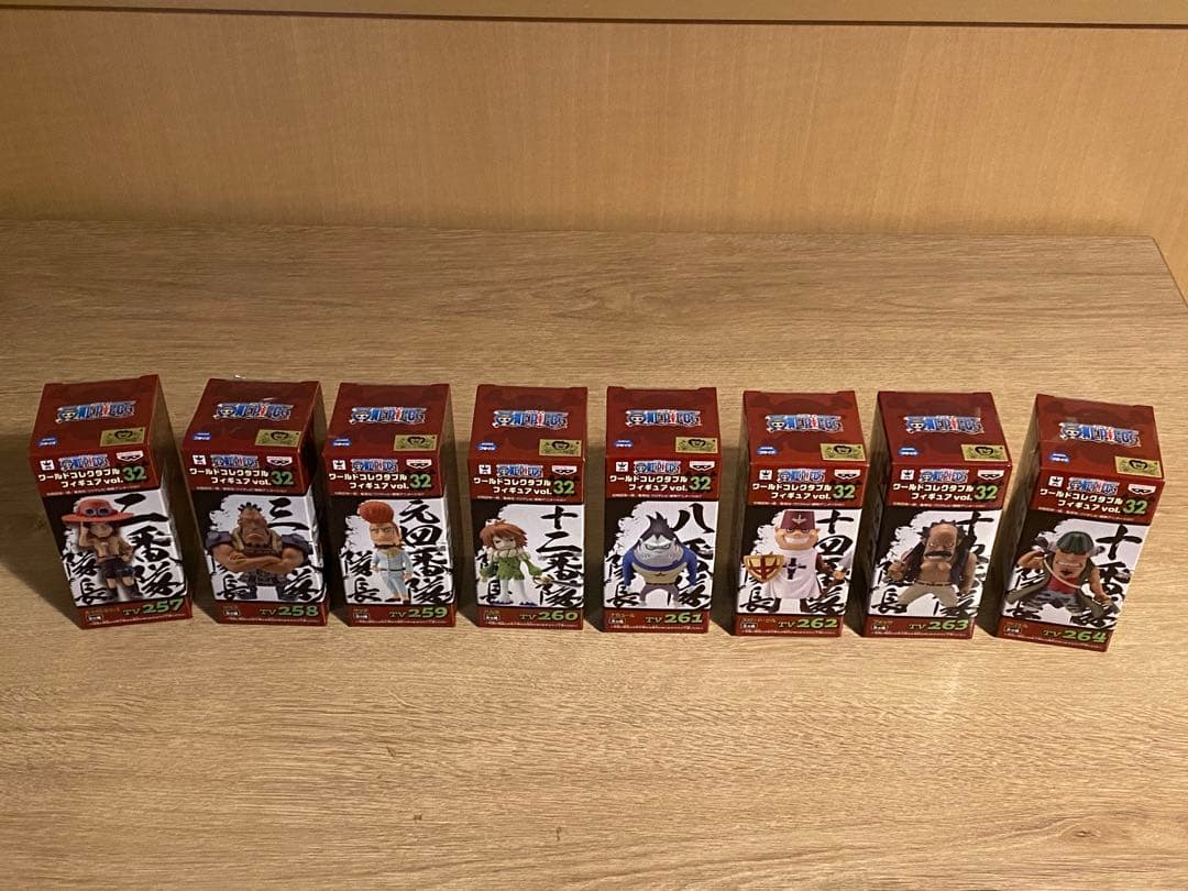 【最終価格】フルセット 白ひげ海賊団 コレクタブル フィギュア ワンピース 稀少