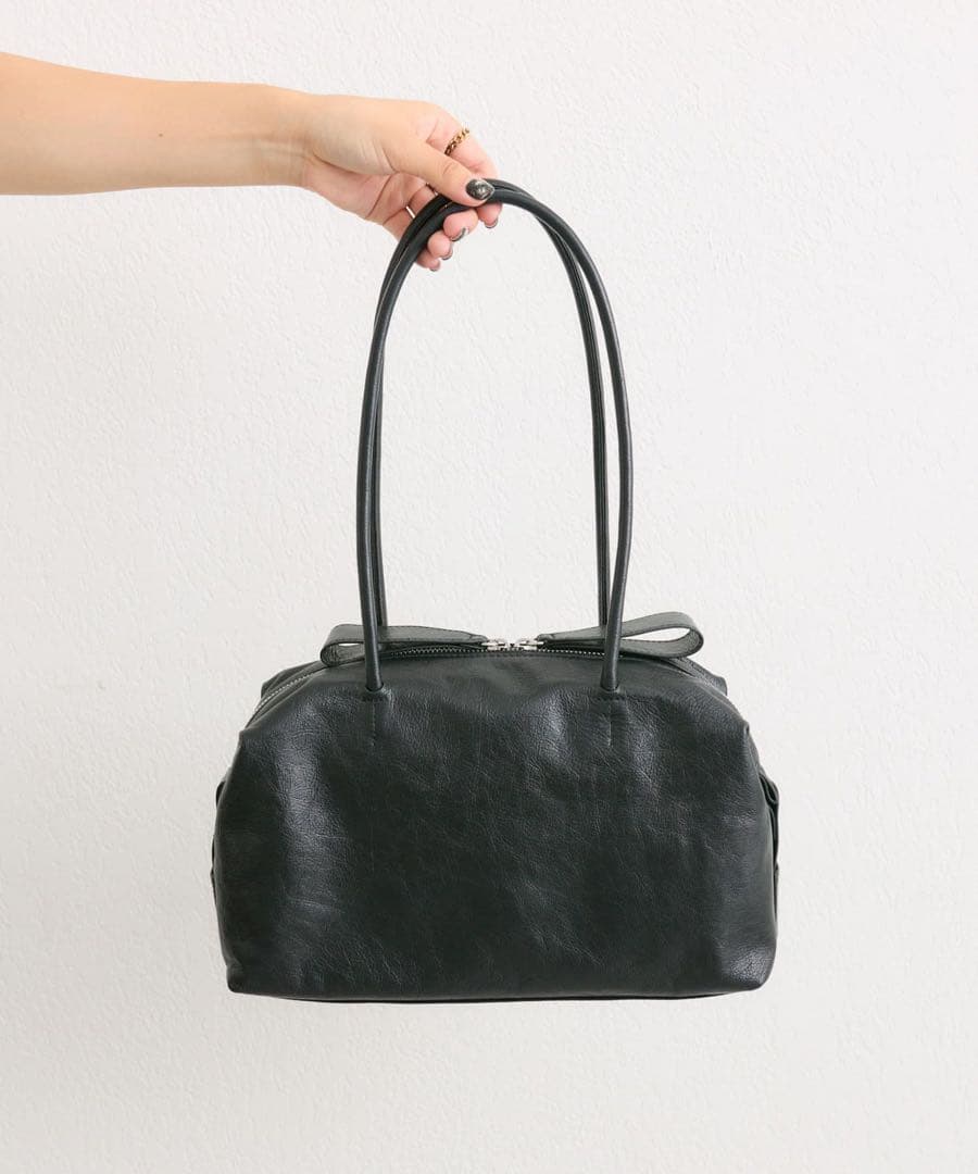 ear PAPILLONNER ロングハンドルボストンバッグ