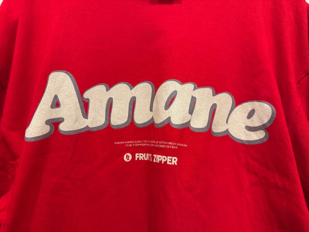 FRUITS ZIPPER 月足天音 OSHI API Tee Ver.1