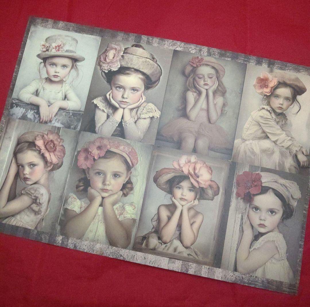 ri-23】unichoco様×rio_ykr様コラージュシートデザインペーパ ri-23