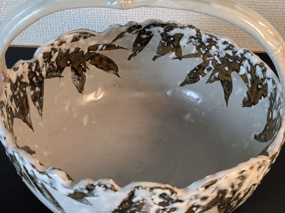 京焼 三浦竹泉 竹軒 倣仁阿弥道八翁造 乾山写雪