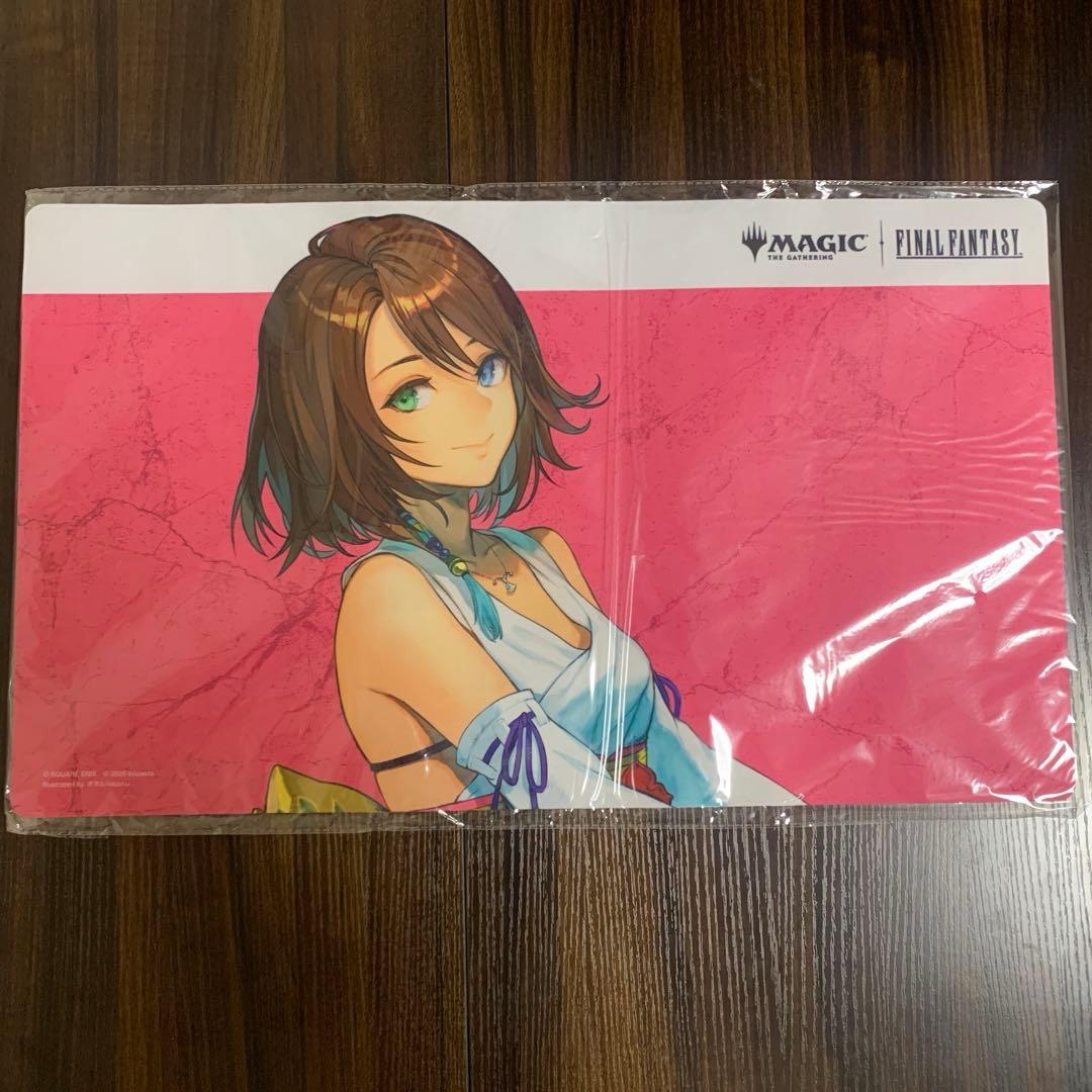 スピラの希望、ユウナ　プレイマット MTG スピラの希望、ユウナ プレイマット マジックリーグ MTG スピラの