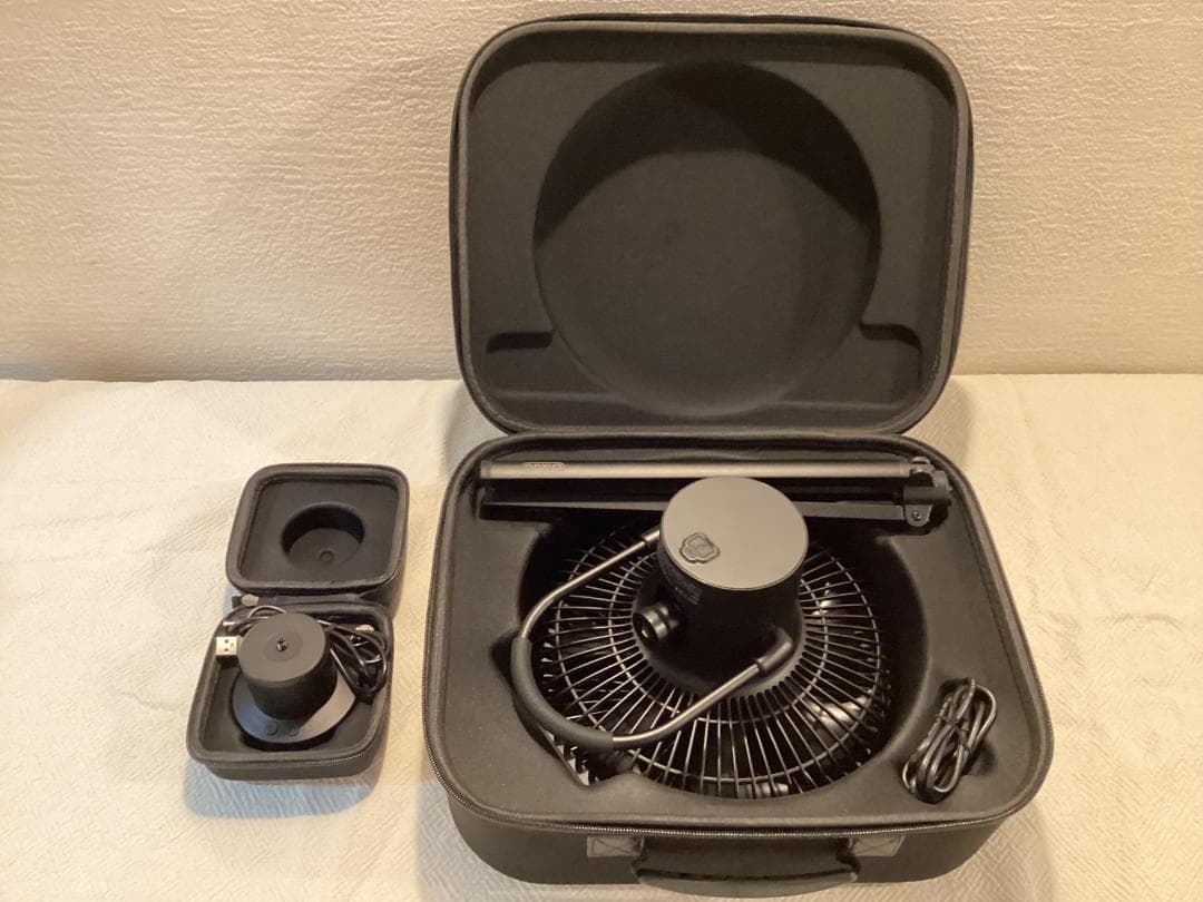 【美品】カーゴコンテナ デュアルファン L＋ マルチスピンプロのセット　ブラック