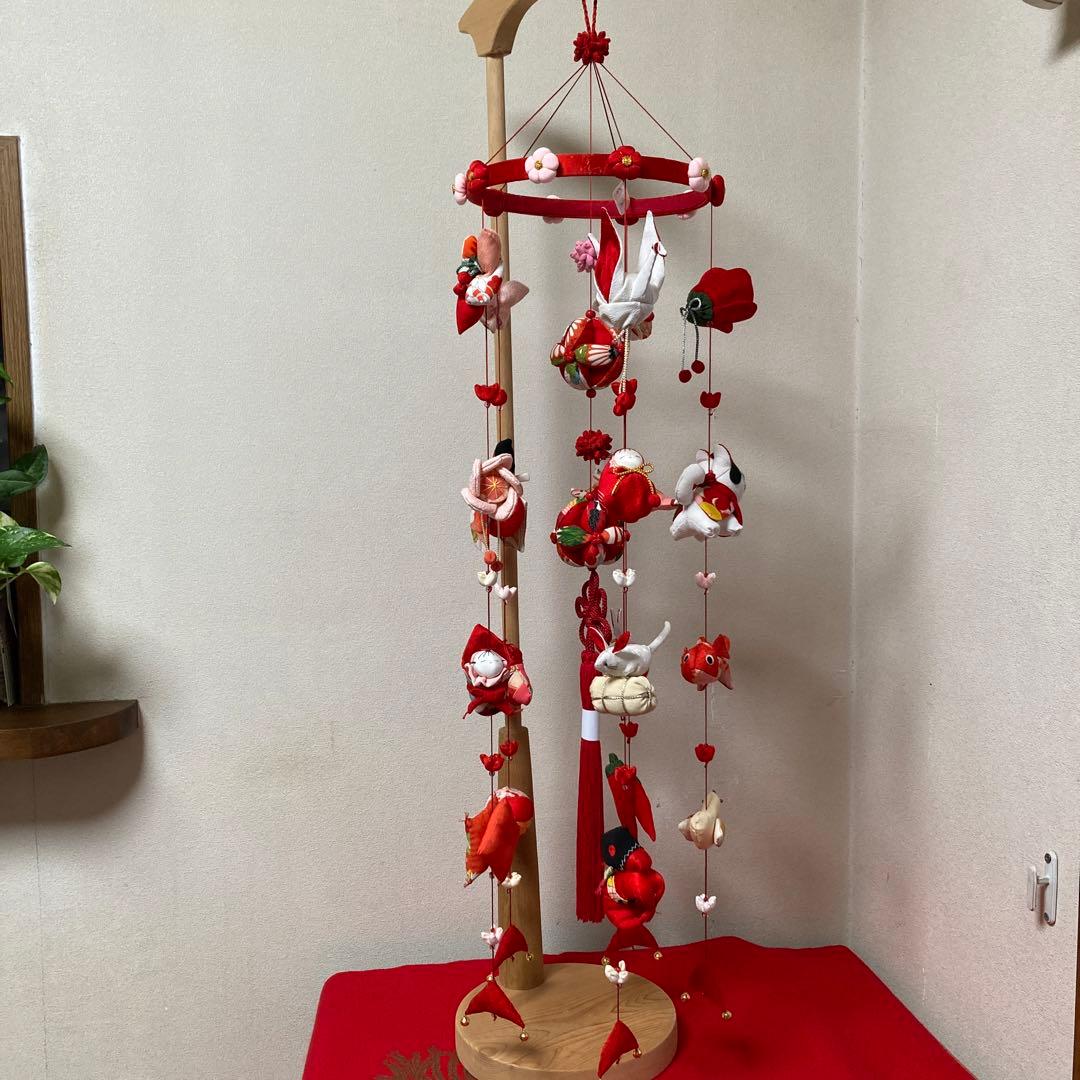 506 吊るし雛　吊るし飾り　つるし雛　つるし飾り　お値下げしました
