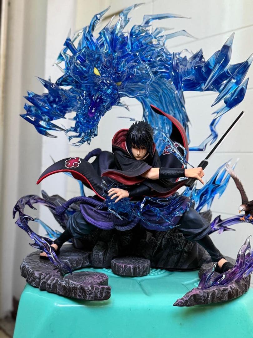 ナルト-疾風伝 うちはサスケ【鷹 】ガレージキット フィギュア1/8