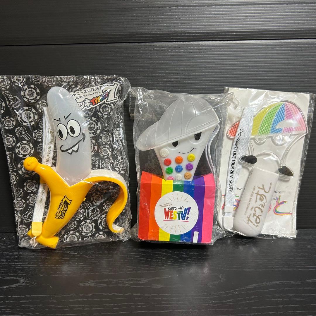 ジャニーズWEST ペンライト 3点セット - メルカリ