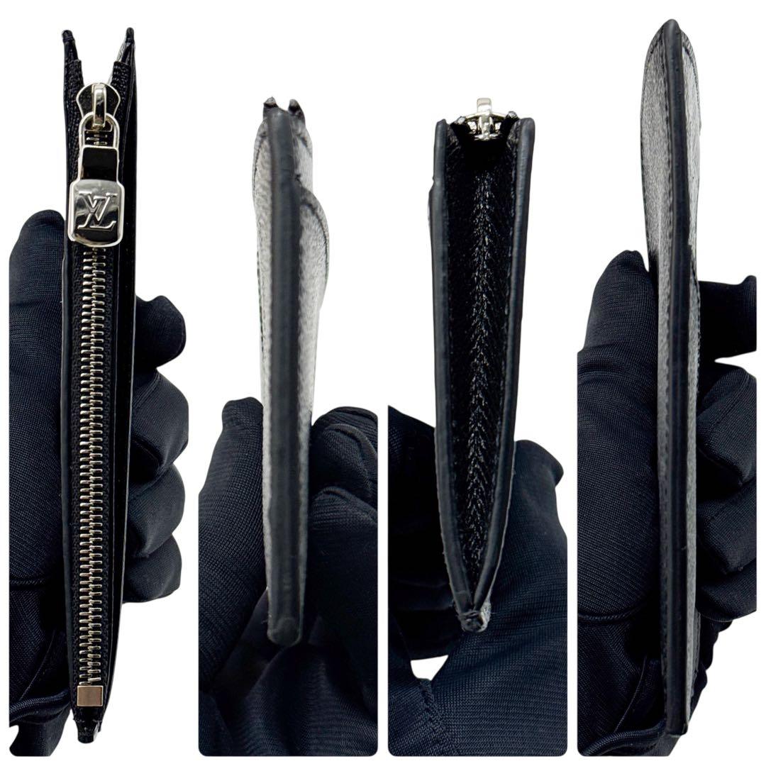 ルイヴィトン モノグラム タイガラマ カード ブルー ケース 黒