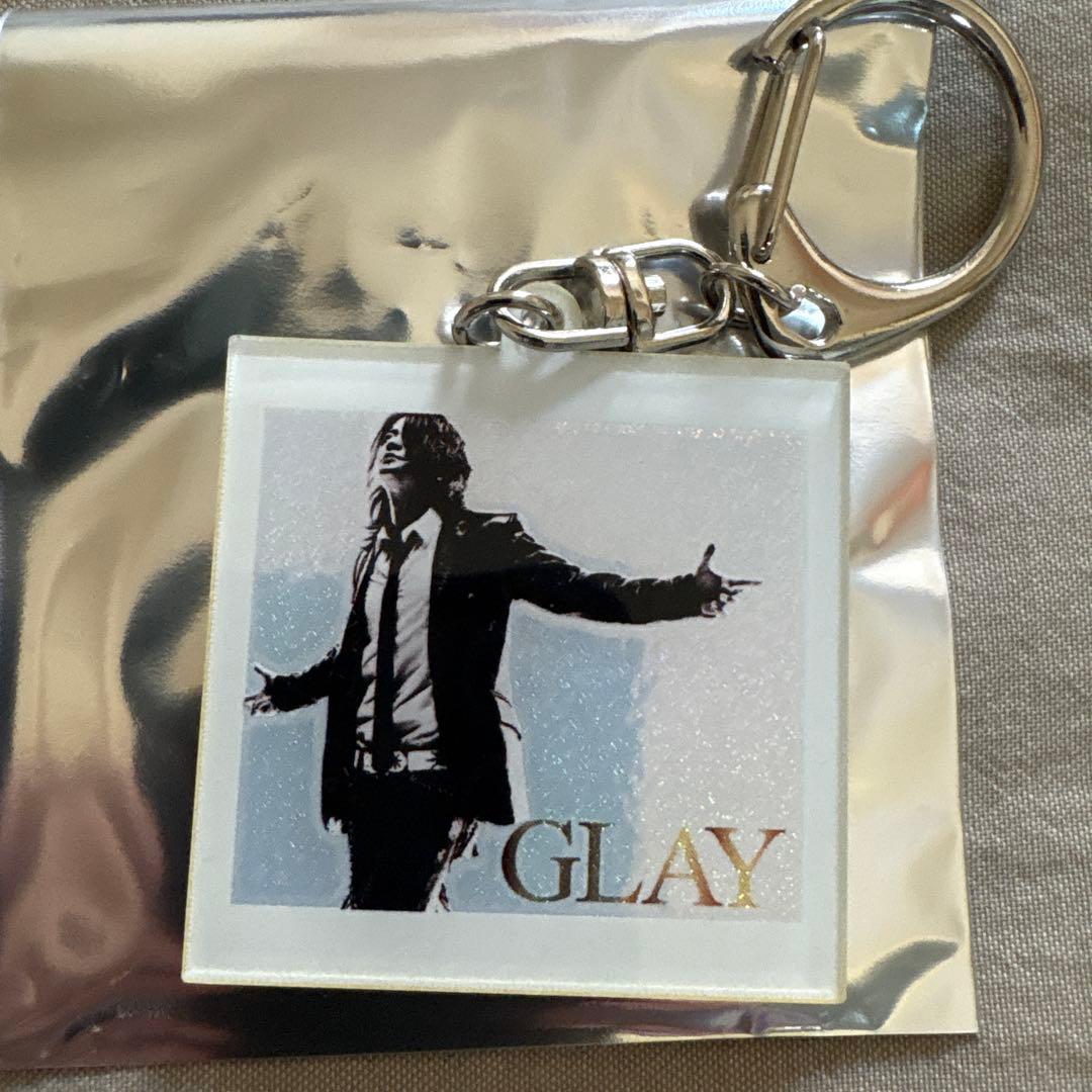 GLAY限定非売品ショルダーバッグとアルバムジャケットキーホルダーと