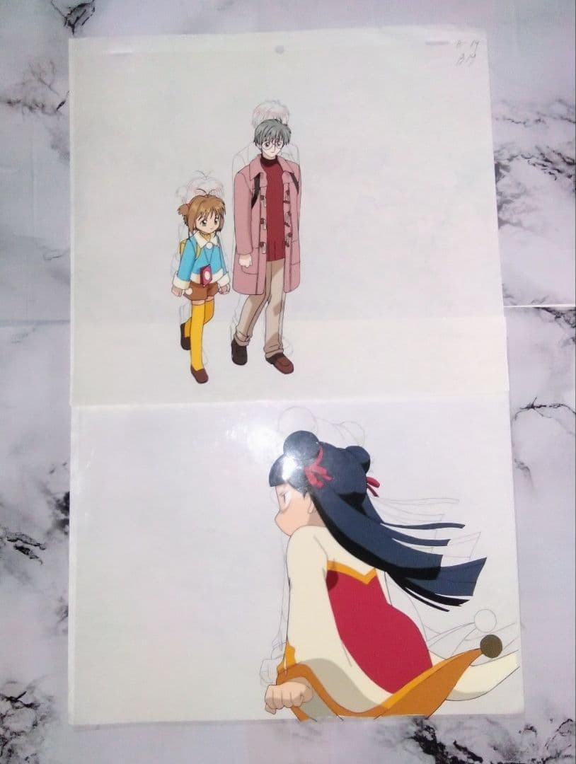 カードキャプターさくらセル画さくらちゃん知世ちゃん&苺鈴ちゃん3枚セット