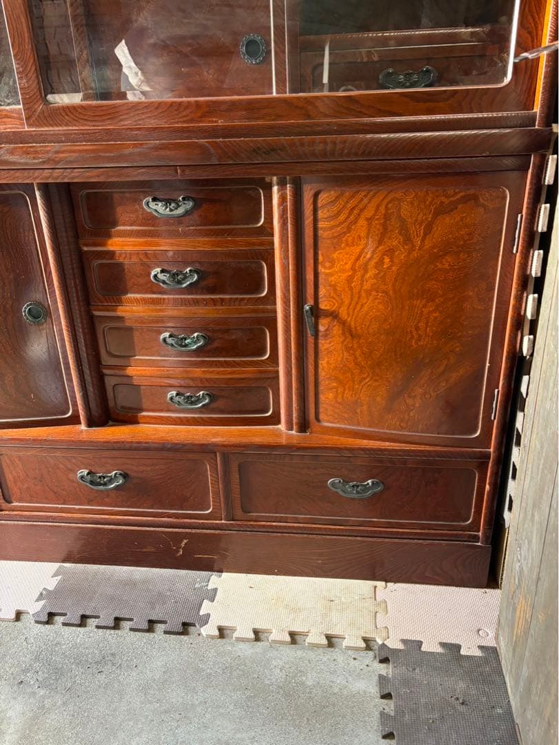 和茶箪笥 和茶タンス 高級 和家具 日本製 アンティーク 昭和レトロ