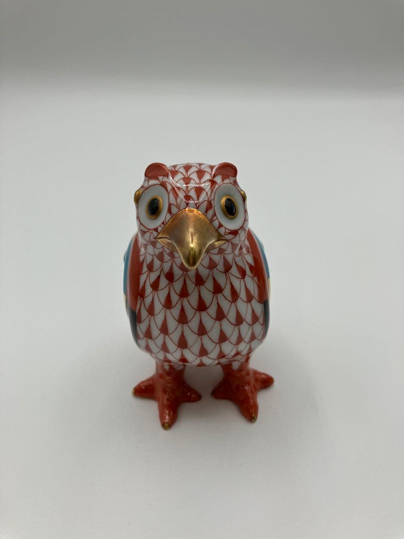 ヘレンド オウル 世界のフクロウ 箱 中国 限定3000体