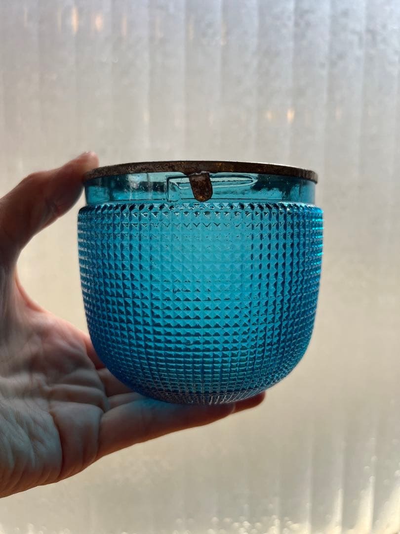 レトロ ガラス ハエ取りビン 3色セット 電笠 照明 型ガラス ホヤ