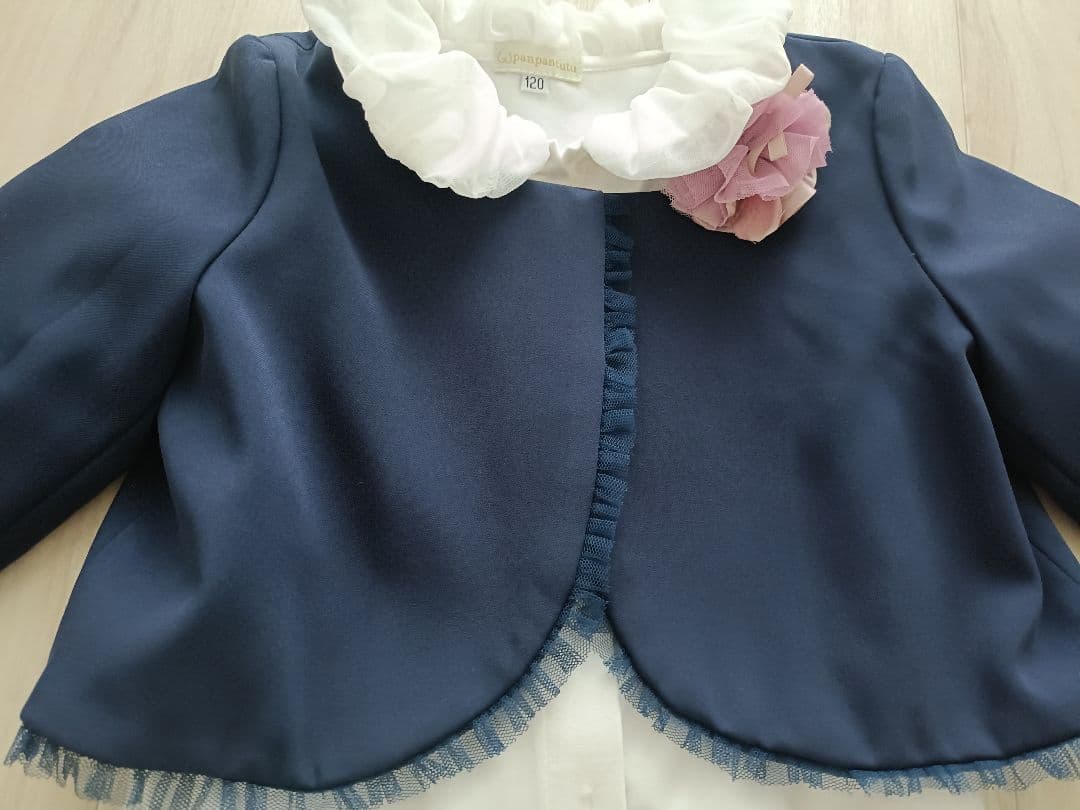 美品♡パンパンチュチュ　フォーマル　 セット　入学式 コサージュつき