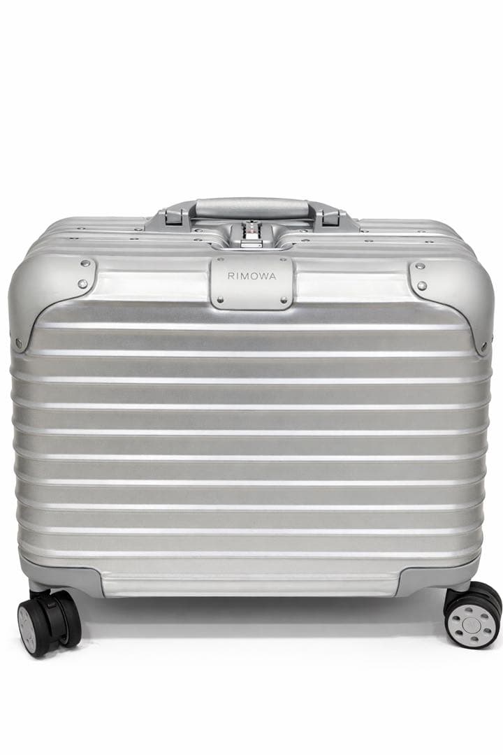 「RIMOWA リモワ コンパクト アルミ スーツケース 正規品」 オリジナル コンパクト アルミニウム製 コンバーチブル ホイール付き
