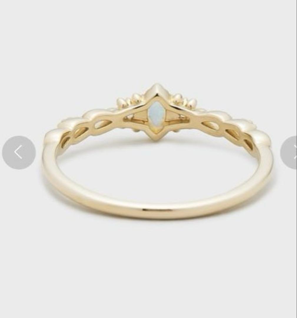 NOJESS k10 オパール リング 11号