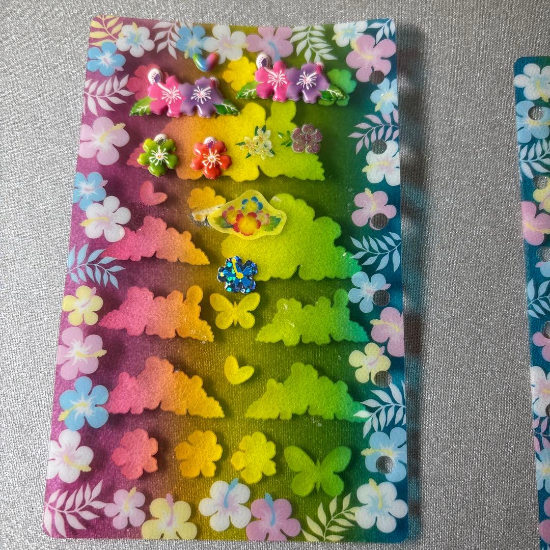 平成レトロ】ハイビスカス メモ帳 シール 鉛筆 - メルカリ