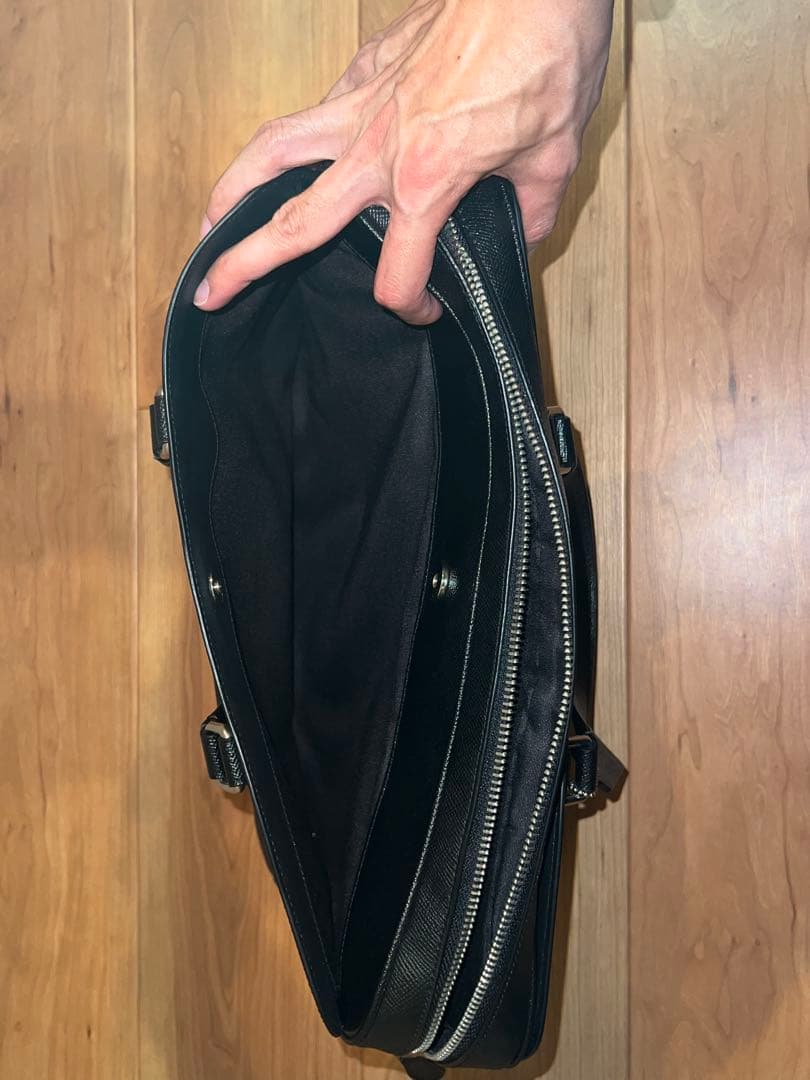 【値下げ】COACH ブラック ビジネスバッグ