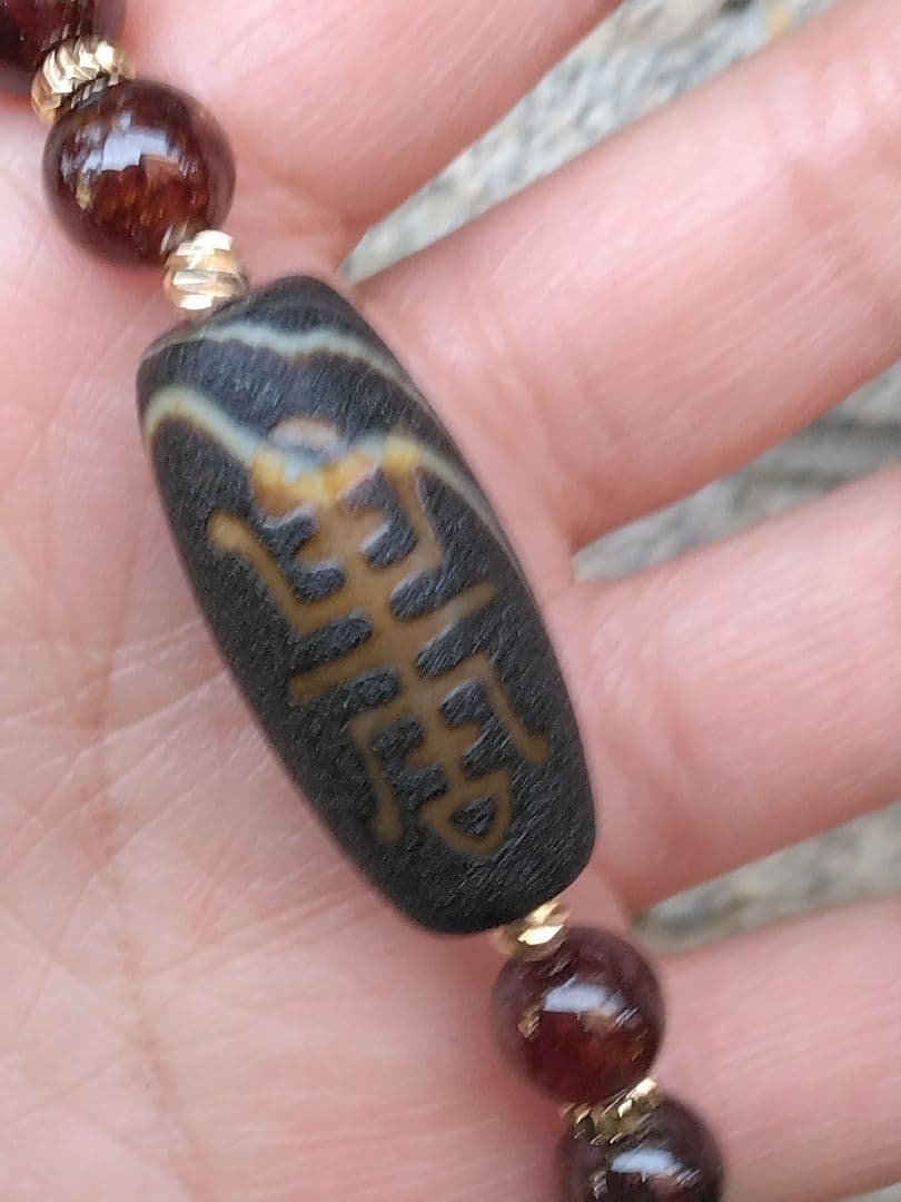 蜘蛛天珠➕福寿天珠ブレスレット⭐火供天珠❇護符霊符強力⭐龍神ζ生霊返し⭐呪詛返し