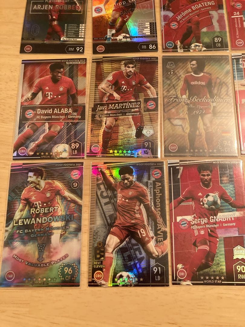 wccf footista バイエルン　25枚セット