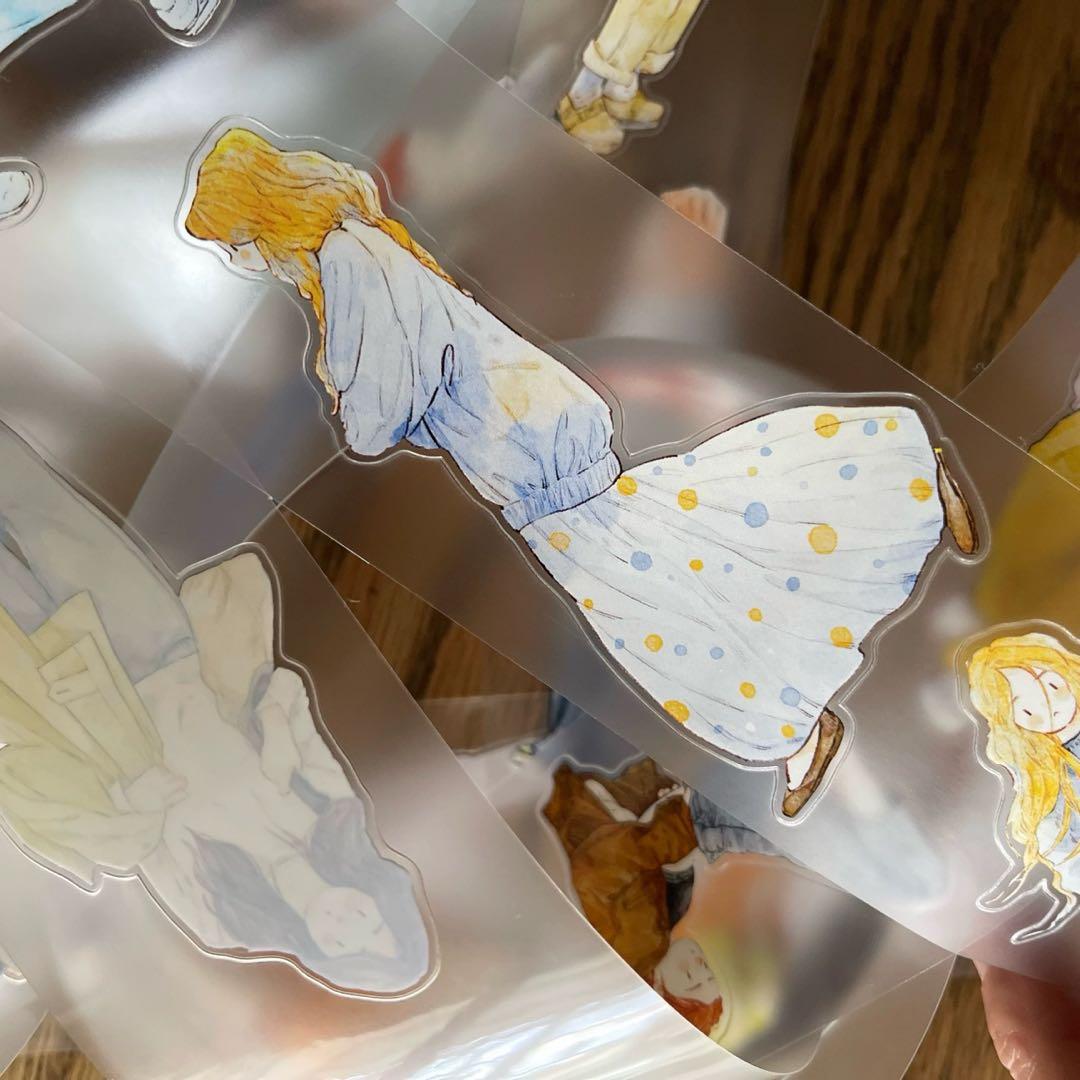 新品 DINGDING 37随心 PET霧面型抜きタイプマスキングテープ 10m