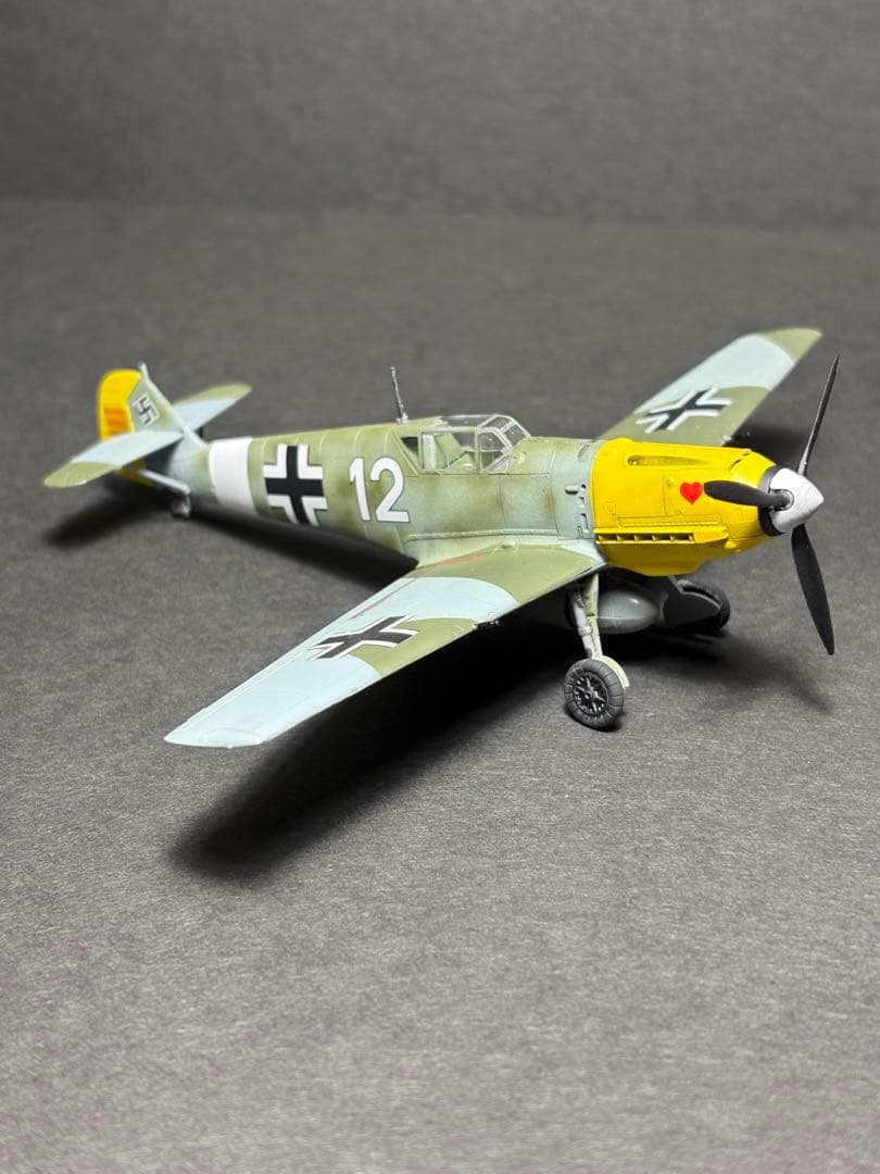 #作品No26ドイツ空軍 メッサーシュミット Bf109E-4/7 TROP