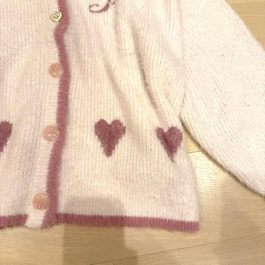 ジェラピケ　ラメフェザーカーディガン & ラメフェザーショートパンツ　2点セット