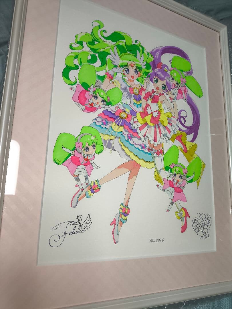 プリパラ プリモアート アートボード 複製原画 受注限定 真中らぁら