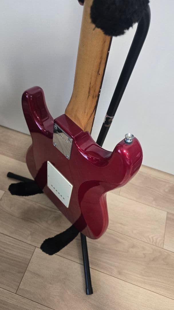 FERNANDES エレキギター 赤 ストラトキャスター フェルナンデス エレキ