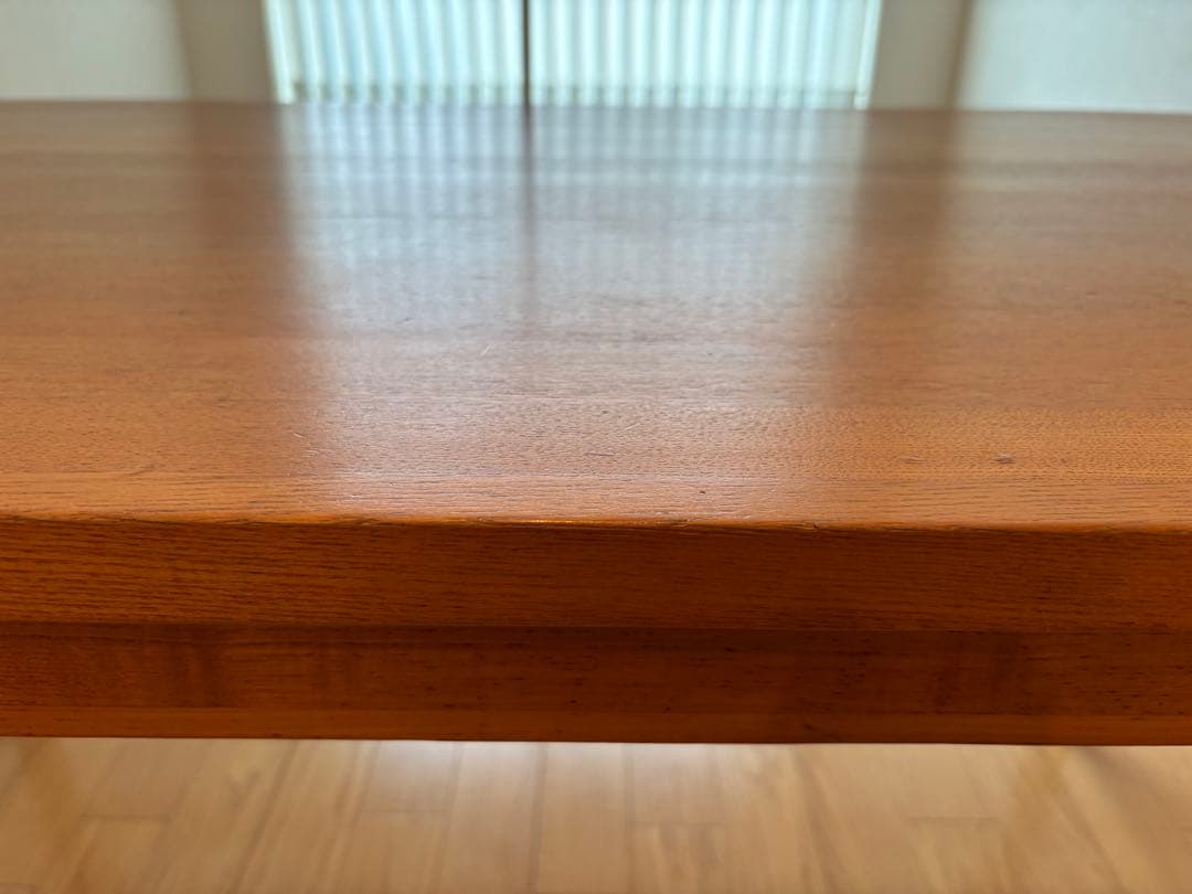 【無印良品】天然木　タモ材　ダイニングテーブル　美品